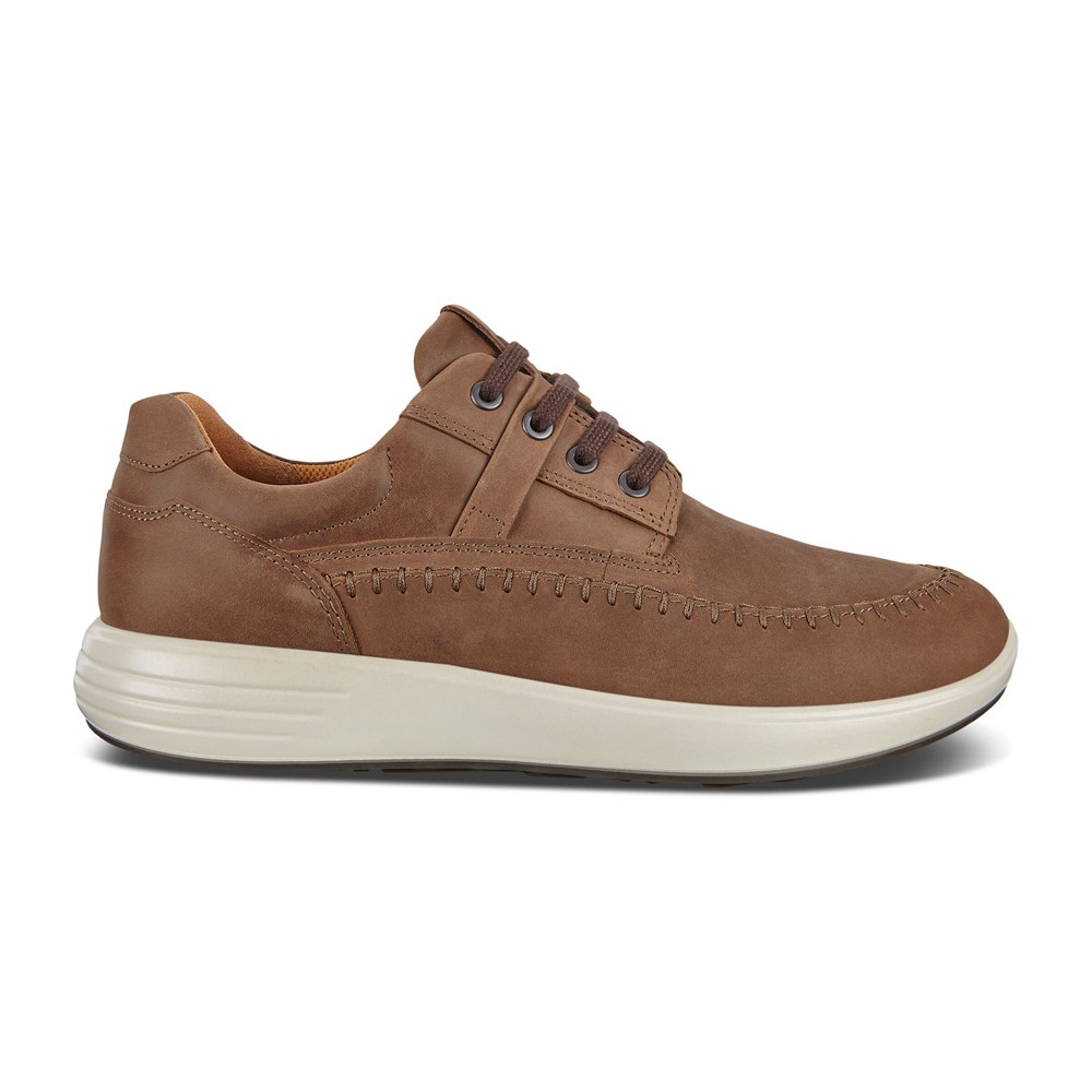 ECCO Mens Sneakers Brown - Soft 7 Runner - MDE-476023